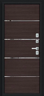 Лайн/BChrome (цвет Букле черное/Wenge Melinga)