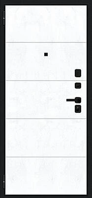 Граффити-1 Инсайд/SBlack (цвет Букле черное/Snow Art)