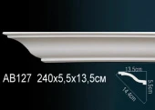 Карниз гладкий AB127