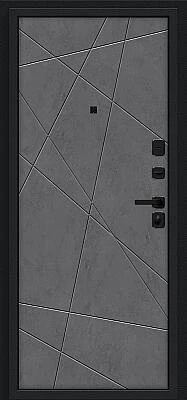 Граффити-5/SBlack (цвет Букле черное/Slate Art)