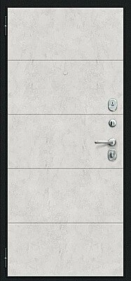 Граффити-1 Инсайд (цвет Букле черное/Look Art)