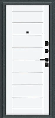 Техно/SBlack (цвет Старк антрацит/White Silk)