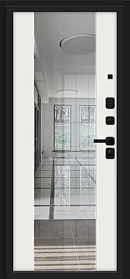 Optim Z-2 Нео Зеркало (цвет Муар черный/Белый)