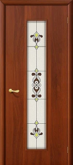 23Х (цвет Л-11 ИталОрех / стекло Сатинато)