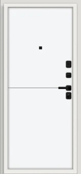 Аура/SBlack (цвет Шагрень белая/White Silk)