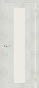 Порта-27 (цвет Bianco Veralinga / стекло Mirox Grey)