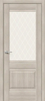 Прима-3 (цвет Wenge Melinga / стекло White Сrystal)