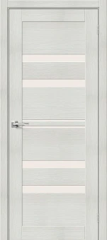 Порта-30 (цвет Bianco Veralinga / стекло Mirox Grey)