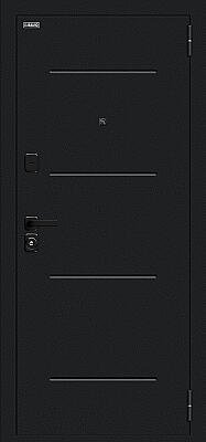 Техно/SBlack (цвет Букле черное/White Silk)