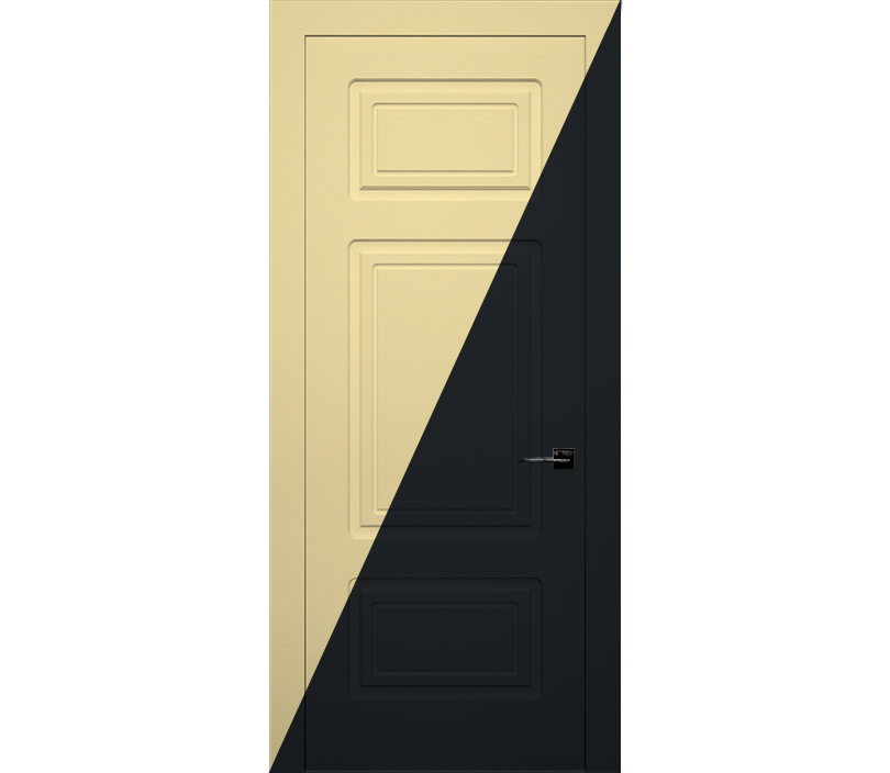 Дверь межкомнатная глухая Милан ДГ5 цвет ваниль