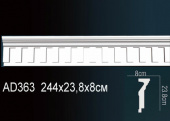 Молдинг гладкий AD363