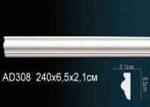 Молдинг гладкий AD308F