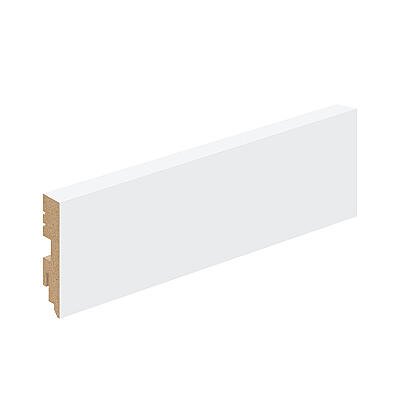 Плинтус Тип-0 (цвет White Silk)