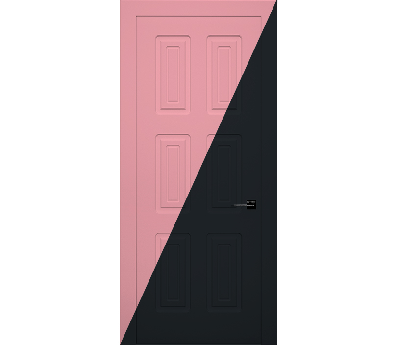 Дверь межкомнатная глухая Милан ДГ9 цвет магнолия