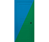 Дверь межкомнатная глухая Римини ДГ3 зеленая