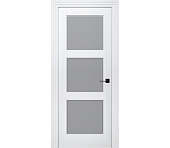 Дверь межкомнатная со стеклом Римини ДО6 с патиной