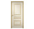 Дверь межкомнатная глухая Милан ДГ3 с патиной слоновая кость